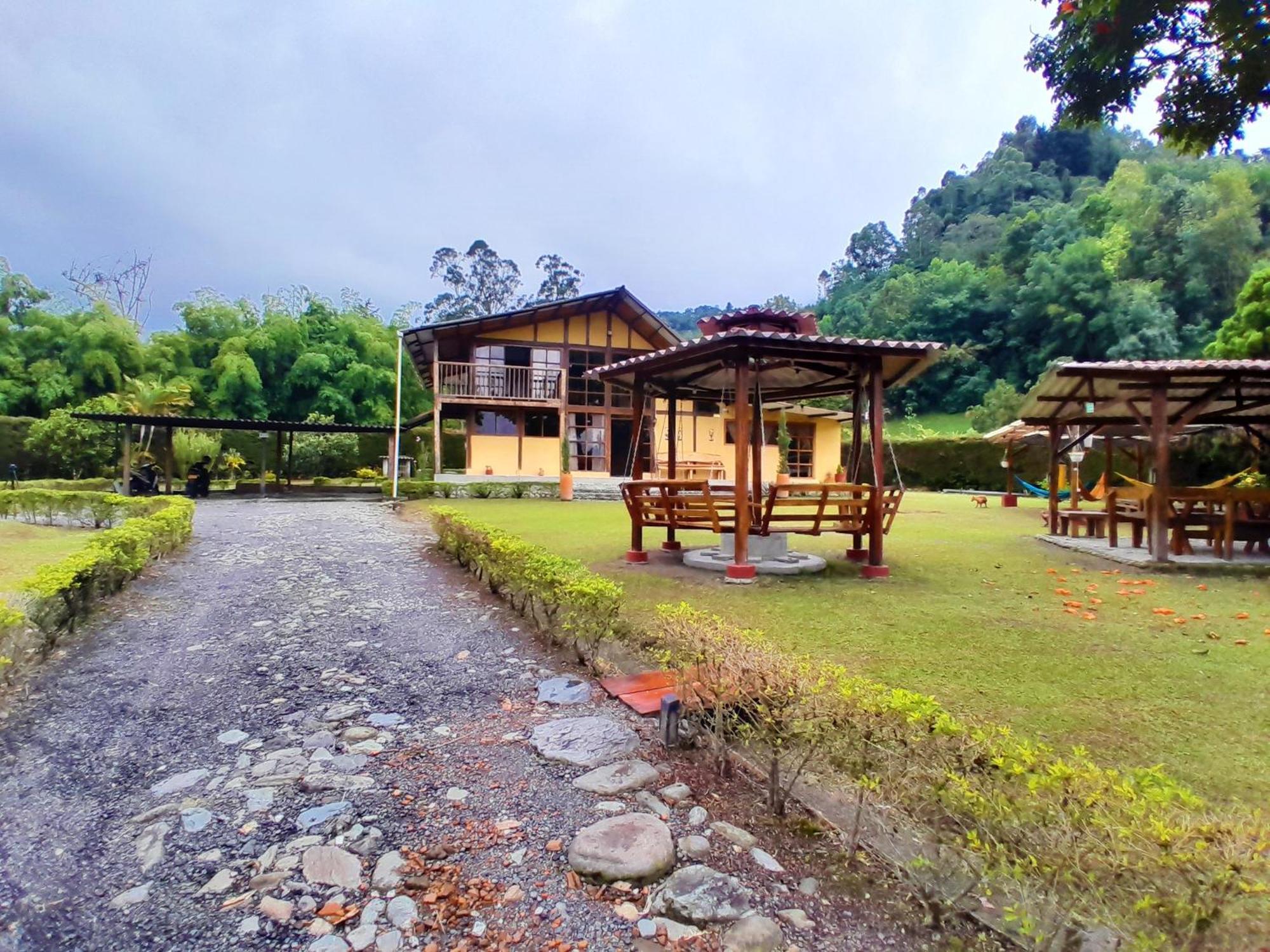 Casa Campo Valle De Cocora Salento Kültér fotó